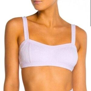 PEONY lavender swim top NEW! Gorgeous detailing and supportive